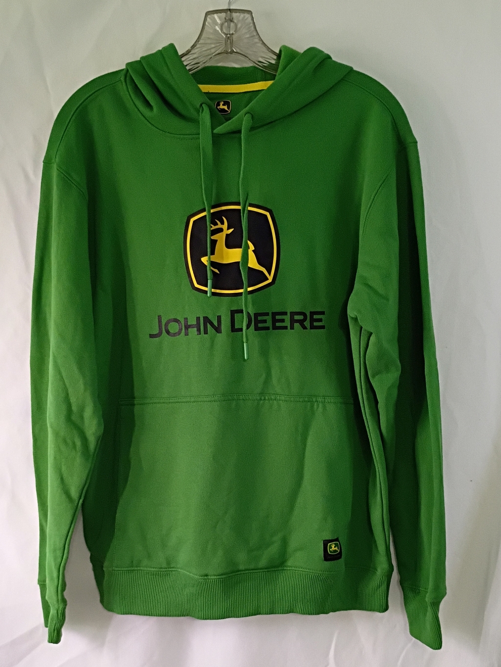 John Deere Green Hoodie with Yellow Logo
